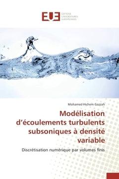Modélisation d écoulements turbulents subsoniques à densité variable
