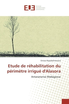 Etude de rehabilitation du perimetre irrigue d'Alasora