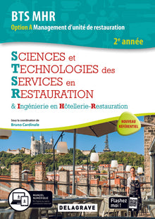Sciences et Technologies des Services en Restauration (STSR) 2e année BTS MHR (2020) - Pochette élève