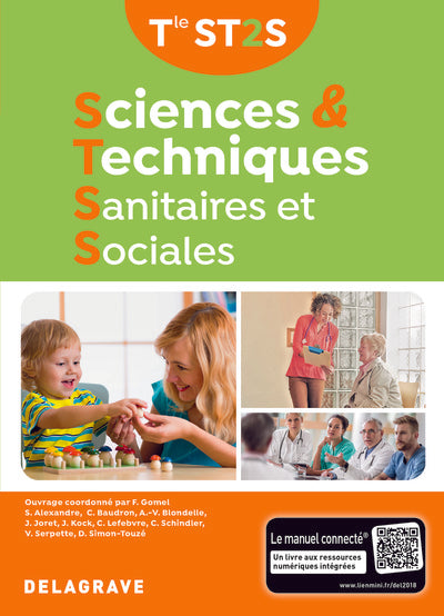 Sciences et Techniques Sanitaires et Sociales Tle ST2S (2018) - Manuel élève