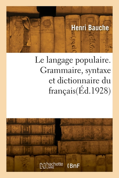 Le langage populaire