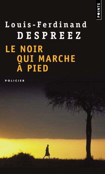 Le noir qui marche à pied