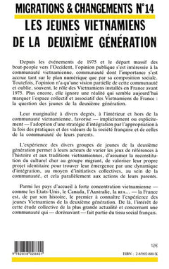 Les jeunes vietnamiens de la deuxieme generation