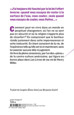 Éloge de l'insécurité