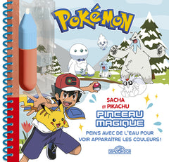 Pokémon - Pinceau magique - Sacha et Pikachu