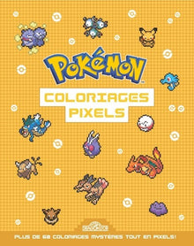 Pokémon – Coloriages pixels