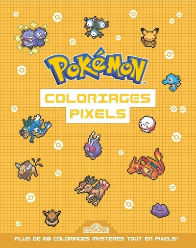 Pokémon – Coloriages pixels
