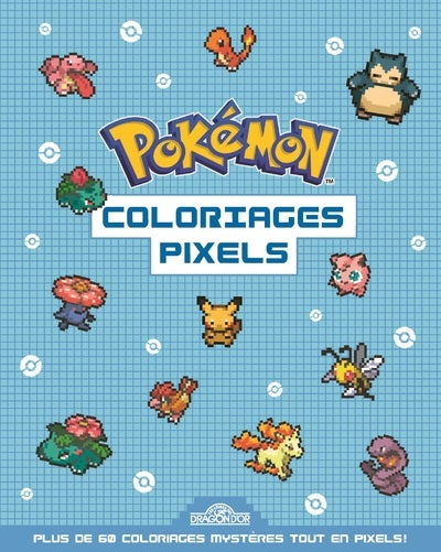 Pokémon – Coloriages Pixels