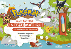 Pokémon - Mon coffret pinceau magique - Les aventures de Pikachu !