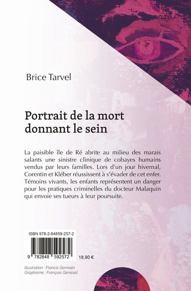 Portrait de la mort donnant le sein