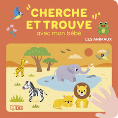 Je joue avec mon bébé animaux