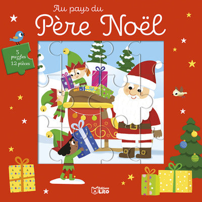LIVRE PUZZLE 12P AU PAYS DU P