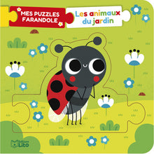 Mes puzzles farandoles - Les animaux du jardin
