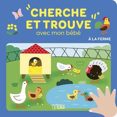 Je joue avec mon bebe - Cherche et trouve à la ferme - Dès 18 mois