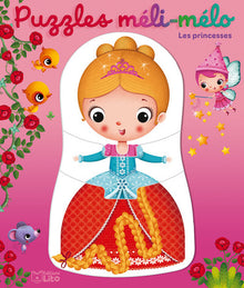 Mes puzzles méli-mélo rigolos : Les princesses