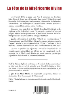 La Fête de la Miséricorde Divine