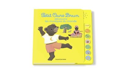 Petit ours brun écoute les musiques du monde