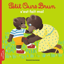 Petit ours brun s'est fait mal