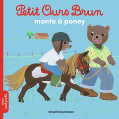 Petit ours brun monte à poney - dès 2 ans