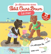Je découvre la mer avec Petit Ours Brun - Premiers autocollants - Dès 3 ans