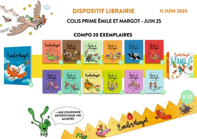 Colis-déco 20 vol - Emile et Margot