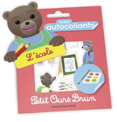 Petit ours brun - l'école