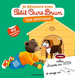 Je découvre les animaux avec Petit Ours Brun - Premiers autocollants - Dès 3 ans