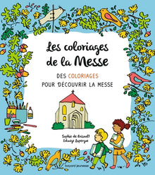 Les coloriages de la messe: activité coloriage