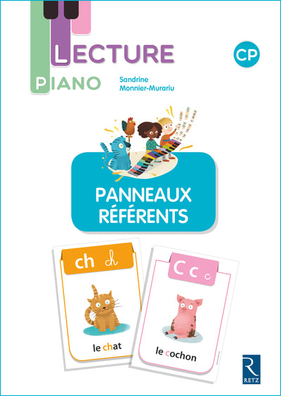 Lecture piano CP - Panneaux référents