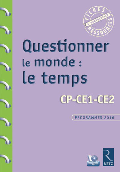 Questionner le monde : le temps