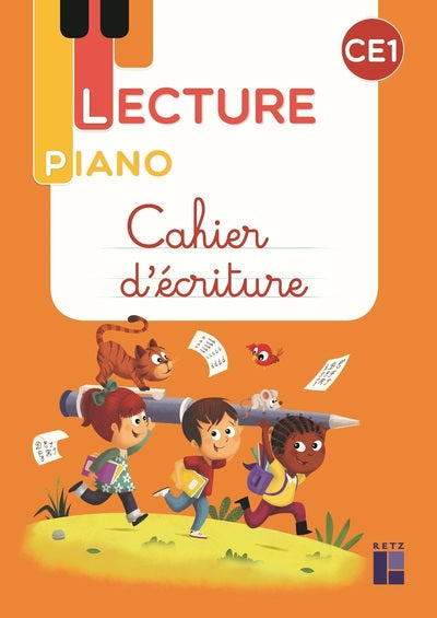 Lecture piano CE1 - Cahier d'écriture