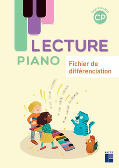 Lecture piano CP - Fichier de différenciation - programmes 2025