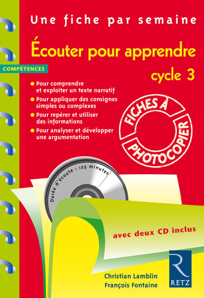 Écouter pour apprendre