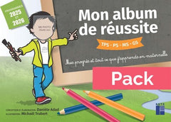 Pack de 10 - Mon album de réussite cycle 1 - Programmes 2025-2026