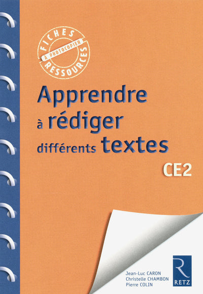 Apprendre à rédiger différents textes