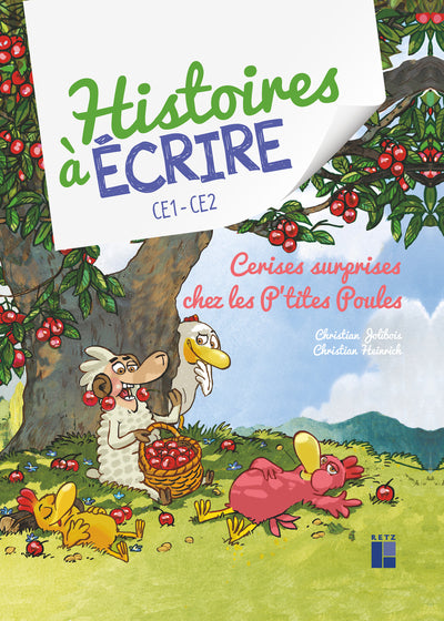 Cerises surprises chez les P'tites Poules