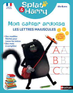Splat Mon cahier ardoise - Lettres Majuscules