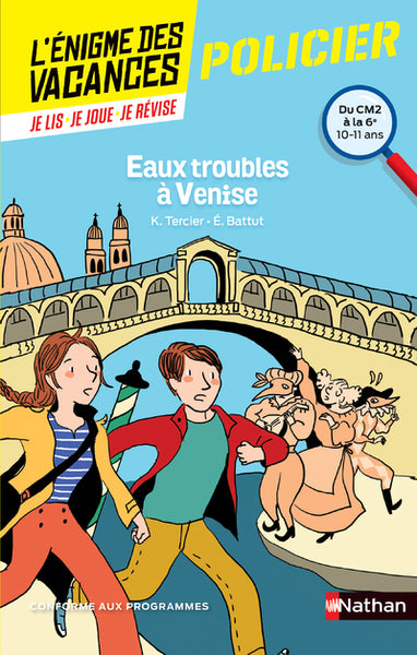 L'énigme des vacances du CM2 à la 6ème Eaux troubles à Venise
