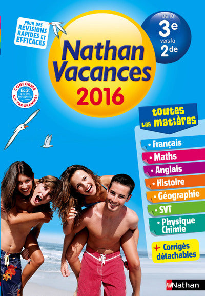 Cahier de Vacances 2016 Collège Tout en un 3ème/2de