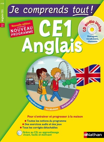 Anglais CE1 - Je comprends tout