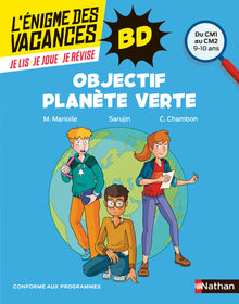 Enigme des vacances BD - Objectif planète verte