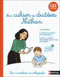 Mon cahier de dictées Nathan CE2