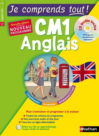 anglais CM1 - Je comprends tout - conforme au programme de CM1