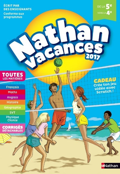 Nathan vacances 2017 5ème vers 4ème