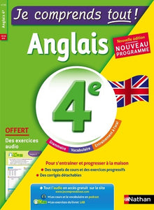Anglais 4ème - Je comprends tout