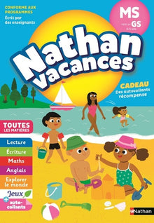 Cahier de vacances 2023 de la moyenne section vers la grande section - Maternelle 4/5 ans