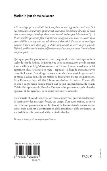 mariée le jour de ma naissance