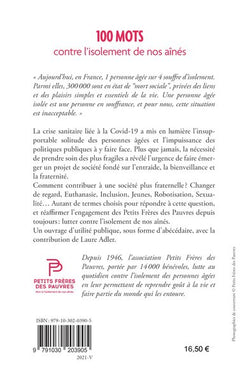 100 mots pour lutter contre l'isolement de nos aînés