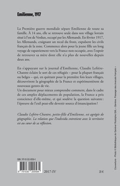 Emilienne, 1917