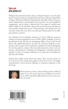 Burn out, plus jamais ça !